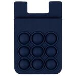 Popper Stress Reliever Silicone Phone Wallet