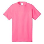 Port & Company - Core Cotton Tee  Cotton - Neon Pink*