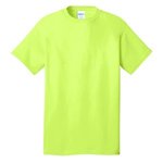 Port & Company - Core Cotton Tee  Cotton - Neon Yellow*