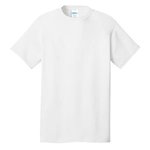 Port & Company - Core Cotton Tee  Cotton - White