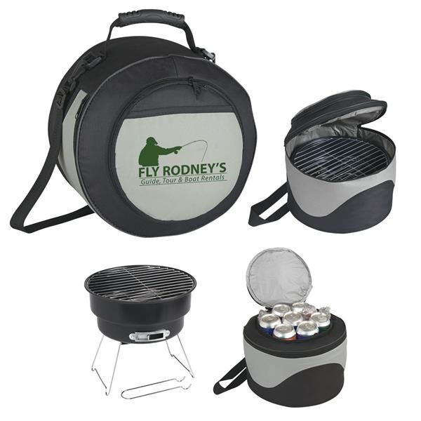 Main Product Image for Portable Bbq Grill And Cooler