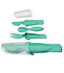 Portable Cutlery Set - Green