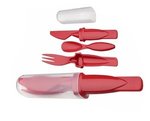 Portable Cutlery Set - Red