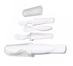 Portable Cutlery Set - White