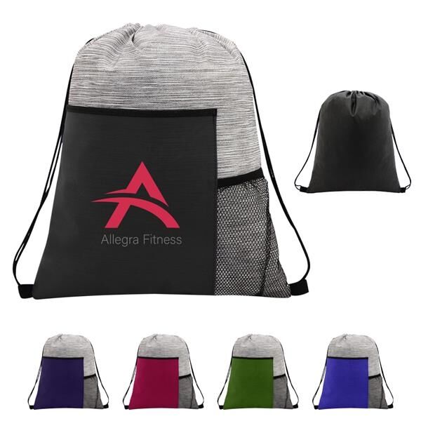 Main Product Image for Printed Fresno Non-Woven Drawstring Bag