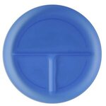 Portion Plate - Translucent Blue