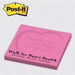 Post-it® Custom Printed Notepad - 3" x 3" - Light Cherry Blossom