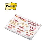 Post-it(R) Custom Printed Notepad - 6" x 8" -  