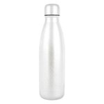 Powder Coated Hydro-Soul Water Bottle w/Copper Lining -17 oz - White
