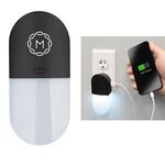 Power Adapter Night Light - Black