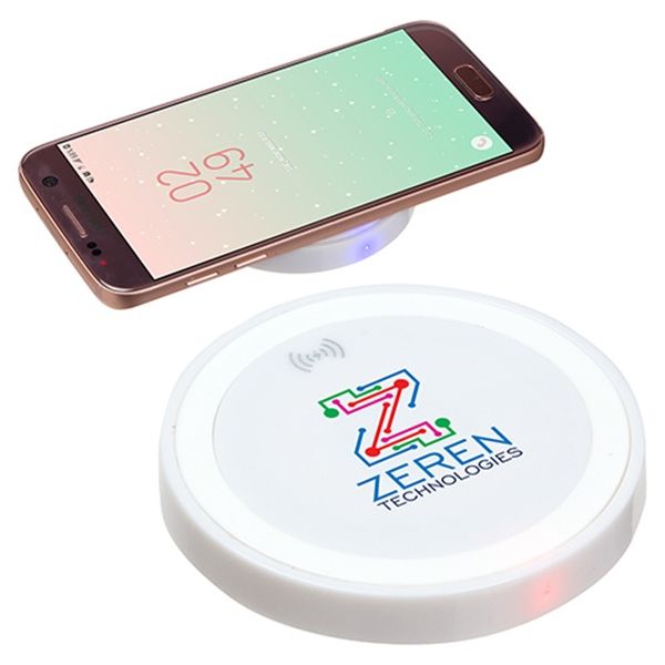 Main Product Image for Custom Power Disc 5w Wireless Charger