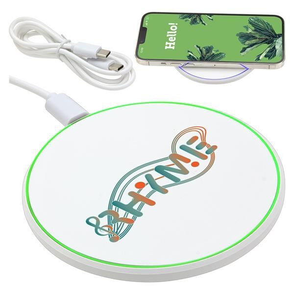 Main Product Image for Power Ring 15w Wirelesss Charger With Ambient Light