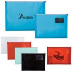 Buy Imprinted Pp Zip Closure Envelope With Business Card Slot