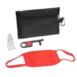 PPE Daily Kit - Imprint on all items - Medium Red