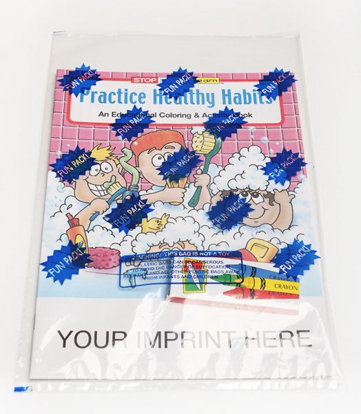Main Product Image for Practice Healthy Habits Coloring And Activity Book Fun Pack