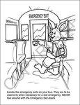 Practice School Bus Safety Coloring Book Fun Pack -  