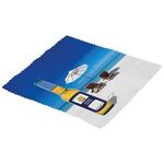 Premium 6- X 6- Microfiber Cloth: Full-Color - Medium White