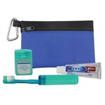 Premium Toothbrush Kit - Blue w/ Black Trim