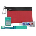 Premium Toothbrush Kit - Red w/ Black Trim