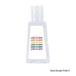 Pride 1 Oz. Hand Sanitizer - Clear