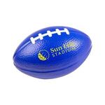 Prime Line Football Shape Stress Ball 3" - Reflex Blue