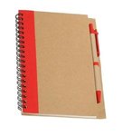 Promo Write Recycled Notebook - Red