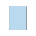 Promotional Solid Back Playing Cards - Powder Blue