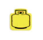 Propane Tank Jar Opener - Yellow 7405u