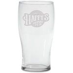 Pub Glass - Deep Etched -  