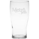 Buy Pint Glass Pub Style Deep Etched 16 Oz