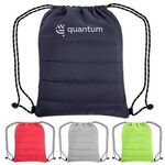 Buy Custom Printed Puffy Quilted Drawstring Bag