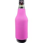Pull Over Bottle Cooler 1 side imprint - Pink
