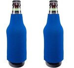 Pull Over Bottle Cooler 2 side imprint - Royal Blue