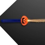 Pumpkin Face LED Wand W/ Flashing Fiber Optics