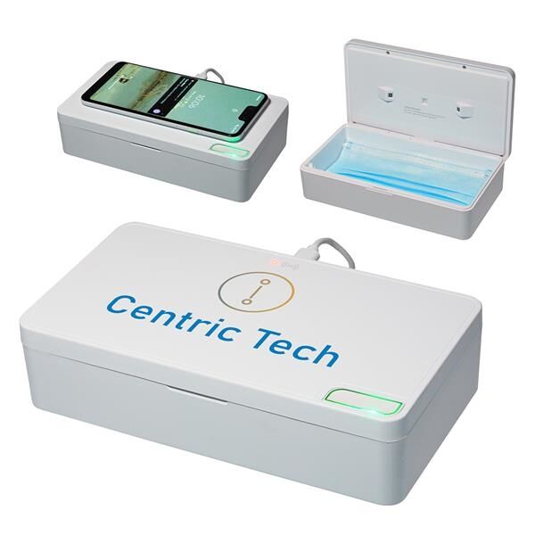 Main Product Image for Marketing Purity Wireless Charger With Uv-C Chamber