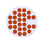 Push Pop Circle Fidget Game - Orange