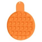 Push Pop Circle Stress Reliever Game - Orange