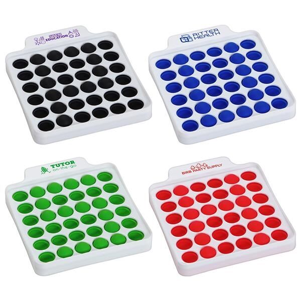Main Product Image for Marketing Push Pop Square Bubble Game