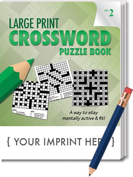 Main Product Image for Puzzle Pack, Large Print Crossword Puzzle Pack - Volume 2