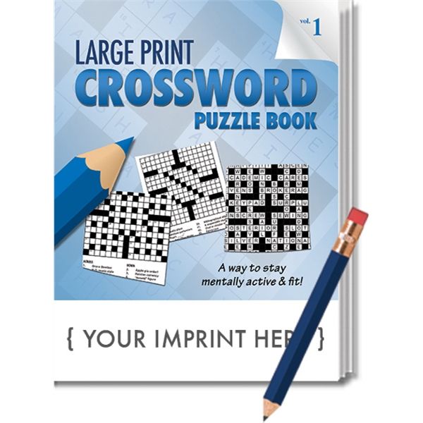 Main Product Image for Puzzle Pack, Large Print Crossword Puzzle Set - Volume 1