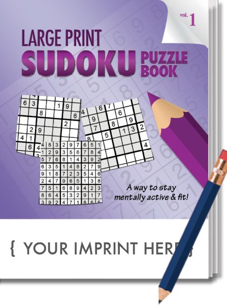 Main Product Image for Puzzle Pack Large Print Sudoku Puzzle Book Set - Volume 1