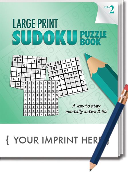 Main Product Image for Puzzle Pack Large Print Sudoku Puzzle Book Set - Volume 2