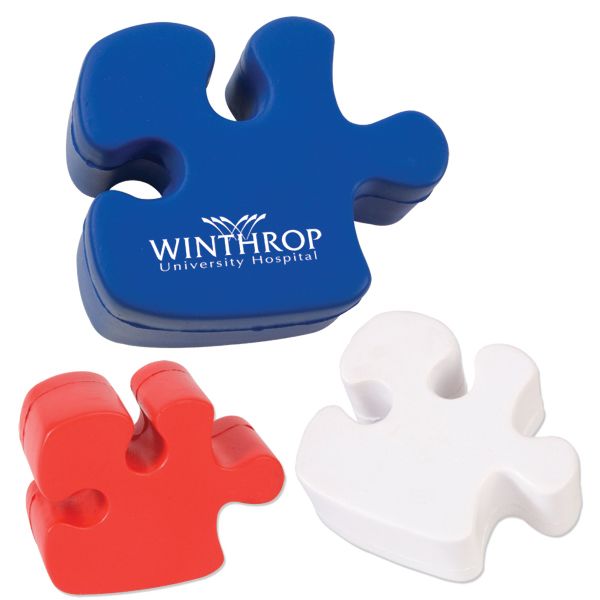 Main Product Image for Imprinted Stress Reliever Puzzle Piece