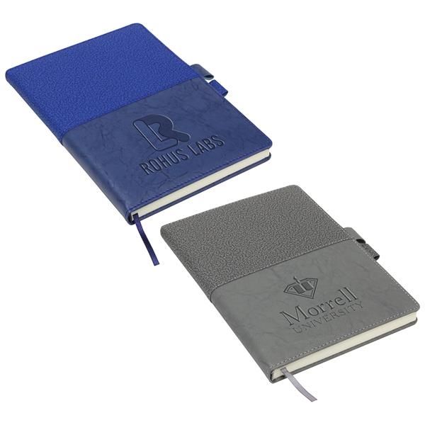 Main Product Image for Marketing Quarry Textured Journal With Interlocking Pen Closure