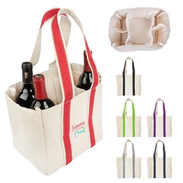 Main Product Image for Advertising Quatre Wine Bottle Tote Bag