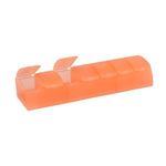 Quick Care 7-Day Med Minder - Translucent Orange