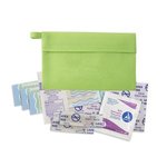 Quick Care (TM) Non-Woven First Aid Kit - Lime