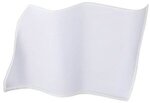 Quick Clean Dual Sided Microfiber Cloth - Medium White