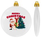 Buy Quick Ship - Promotional Flat Shatterproof Ornament - 3"