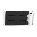 Quick-Snap Mobile Device Pocket/Stand - Black